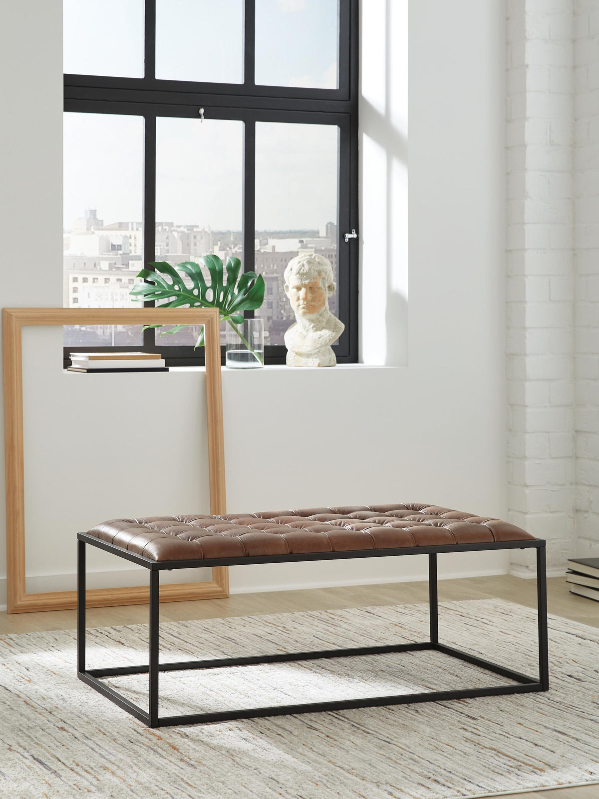 Junsor Coffee Table Ottoman - A3000826