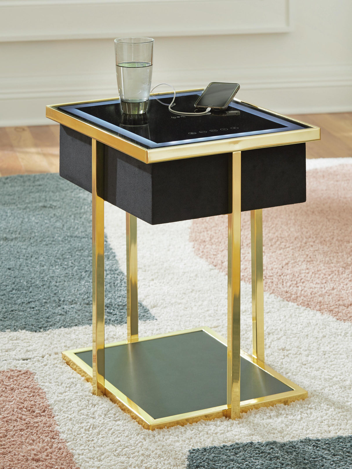 Rexwell Accent Table with Speaker - A4000681
