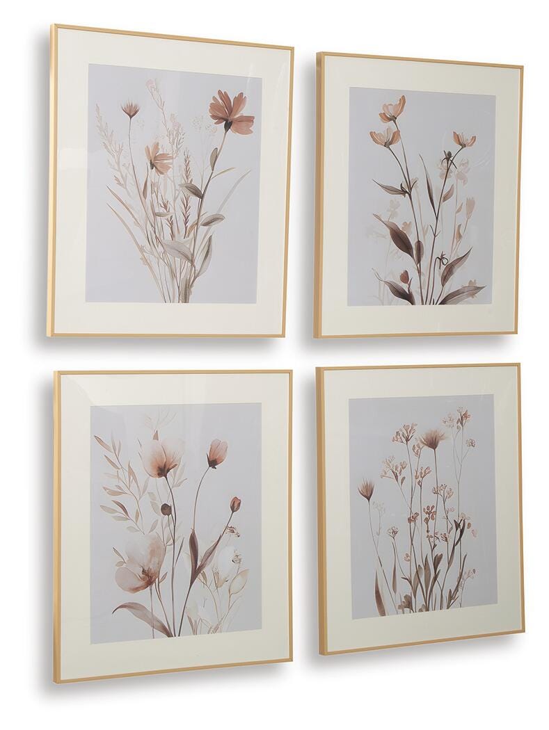 Chettings Wall Art (Set of 4) - A8000469