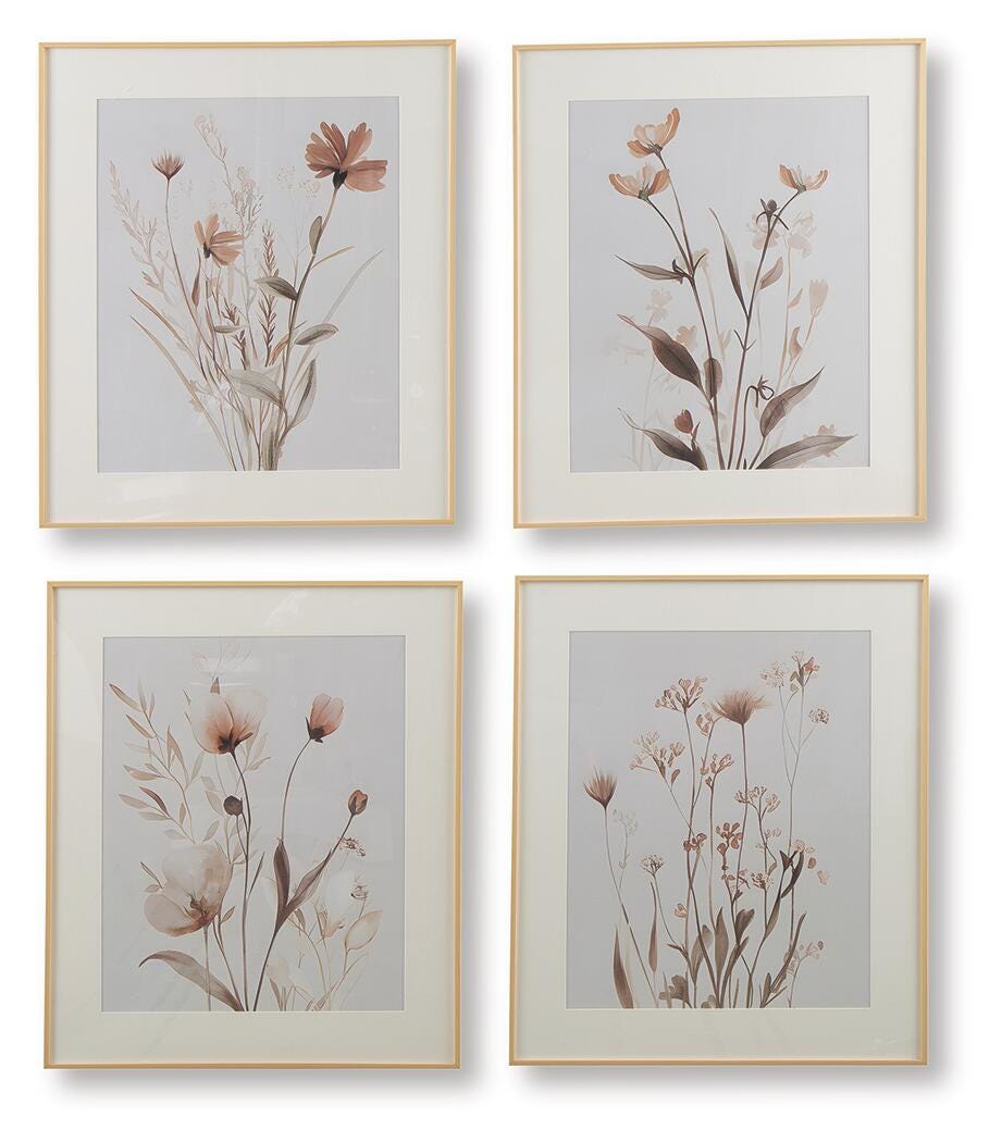 Chettings Wall Art (Set of 4) - A8000469