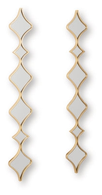 Harriswood Accent Mirror Set (Set of 2) - A8010354