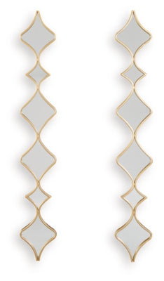 Harriswood Accent Mirror Set (Set of 2) - A8010354