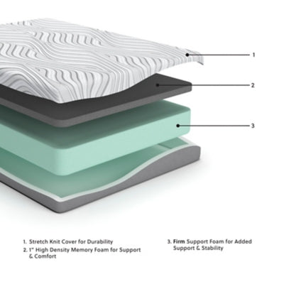 8 Inch Memory Foam RV King Mattress - M59143