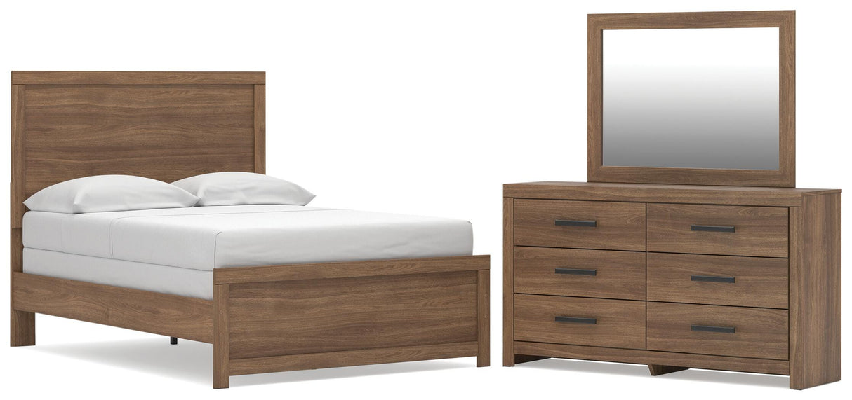 Broachmyn Full Panel Bed, Dresser and Mirror - PCB1116B11