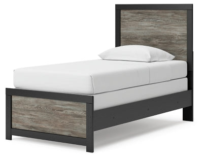 Broachmyn Twin Panel Bed, Dresser and Mirror - PCB1118B10