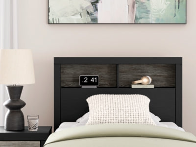 Broachmyn Twin Bookcase Bed, Dresser and Mirror - PCB1118B14