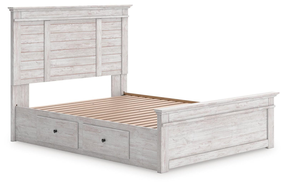 Makidern Queen Panel Storage Bed - PCB1171B7