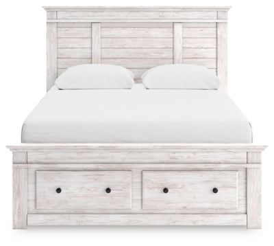 Makidern Queen Panel Storage Bed - PCB1171B10