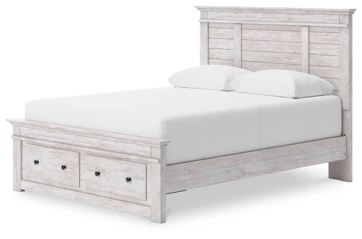 Makidern Queen Panel Storage Bed - PCB1171B9
