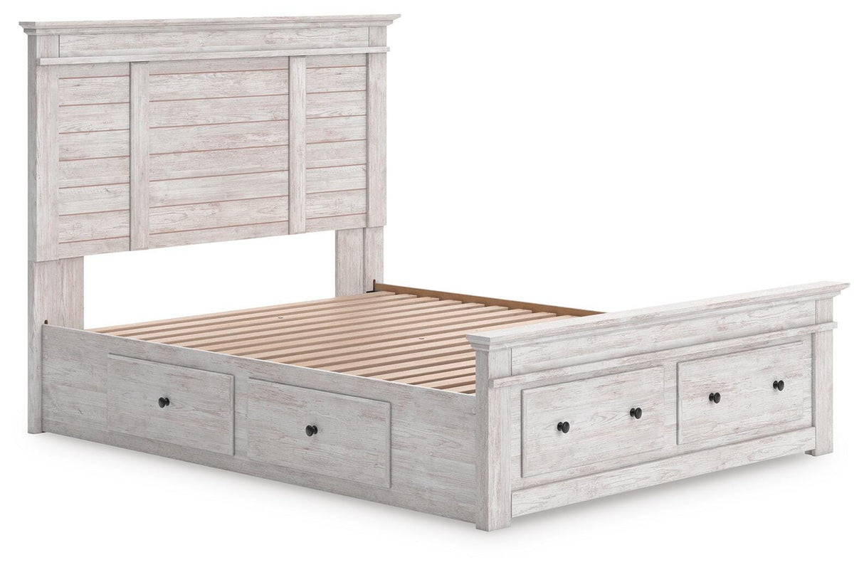 Makidern Queen Panel Storage Bed - PCB1171B9