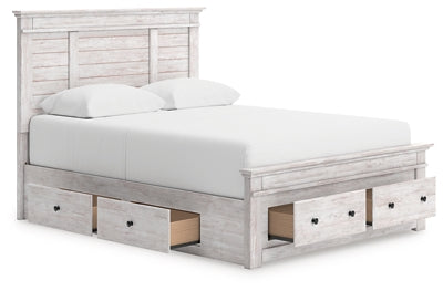 Makidern Queen Panel Storage Bed - PCB1171B9