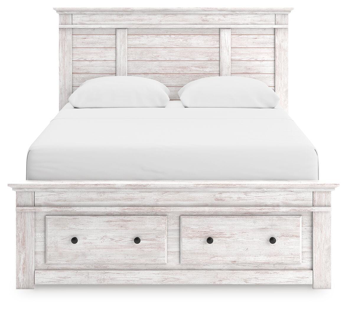 Makidern Queen Panel Storage Bed - PCB1171B4