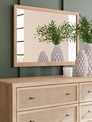 Cielden Queen Panel Bed, Dresser and Mirror - B1199B4