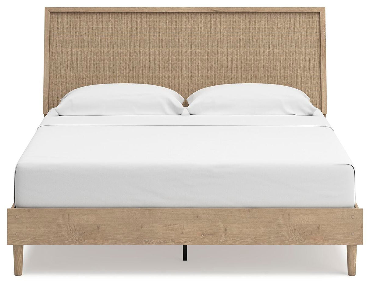 Cielden King Panel Bed, Dresser, Mirror and Nightstand - B1199B17