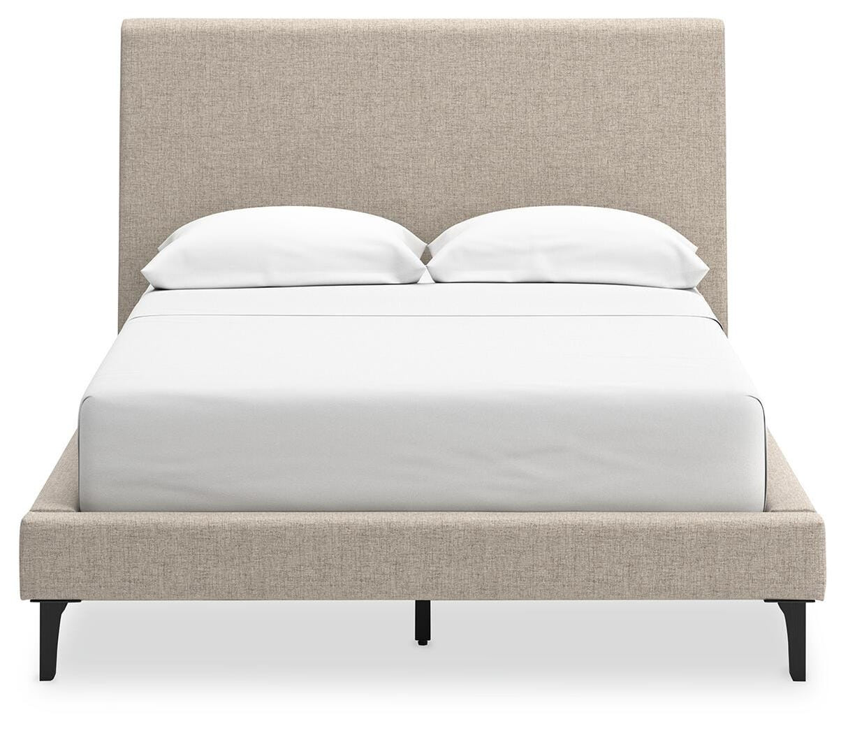 Cielden Full Upholstered Bed with Roll Slats - B1199-72