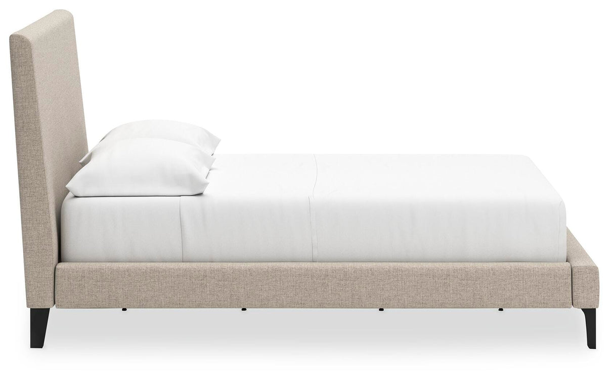 Cielden Full Upholstered Bed with Roll Slats - B1199-72