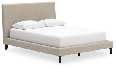 Cielden Queen Upholstered Bed with Roll Slats - B1199-81