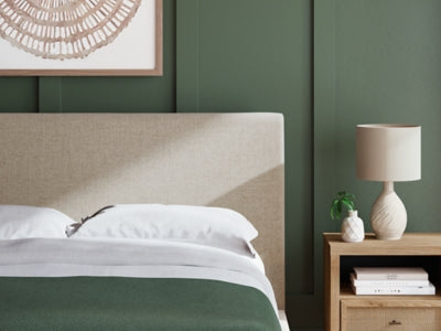 Cielden Queen Upholstered Bed with Roll Slats - B1199-81