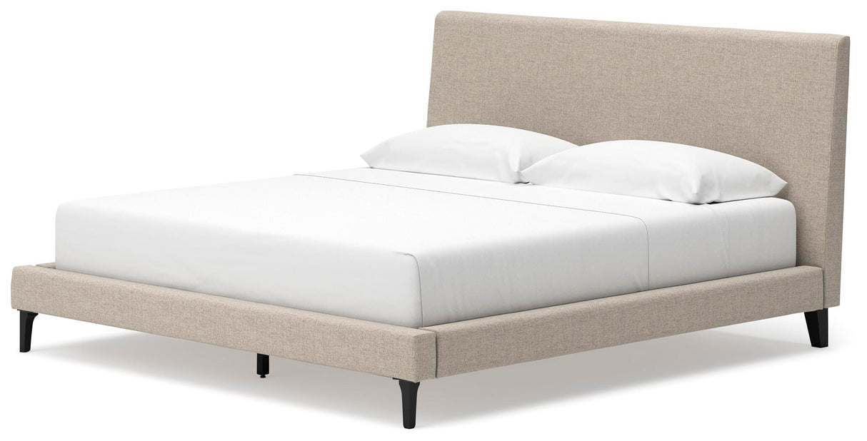 Cielden King Upholstered Bed with Roll Slats - B1199-82