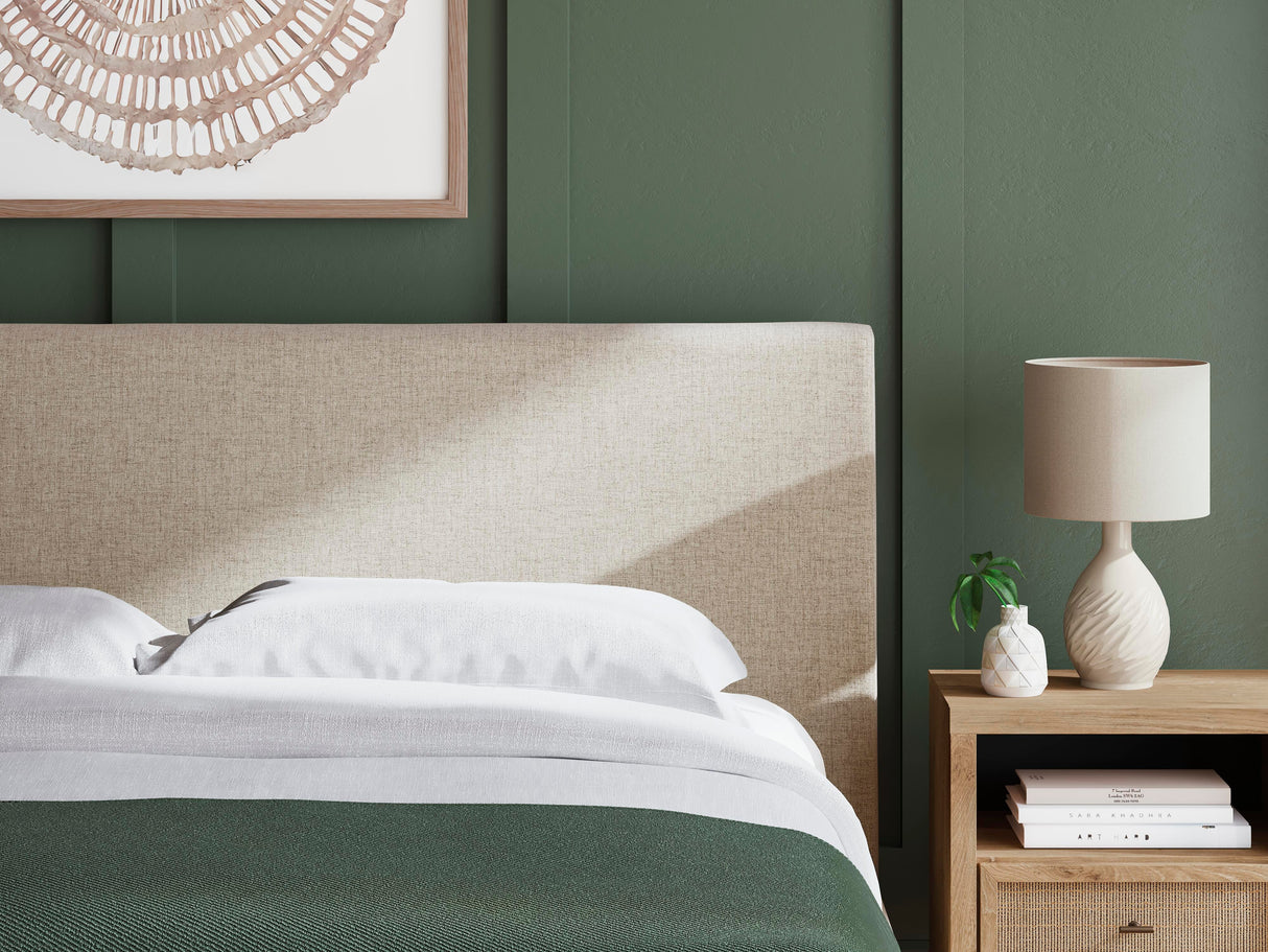 Cielden King Upholstered Bed with Roll Slats - B1199-82