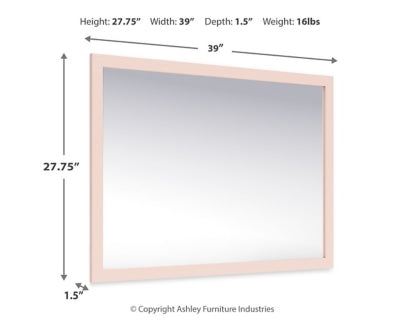 Wistenpine Bedroom Mirror - B1323-36