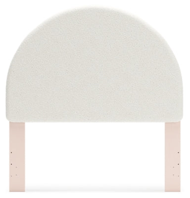 Wistenpine Full Upholstered Panel Headboard, Dresser and Mirror - B1323B11