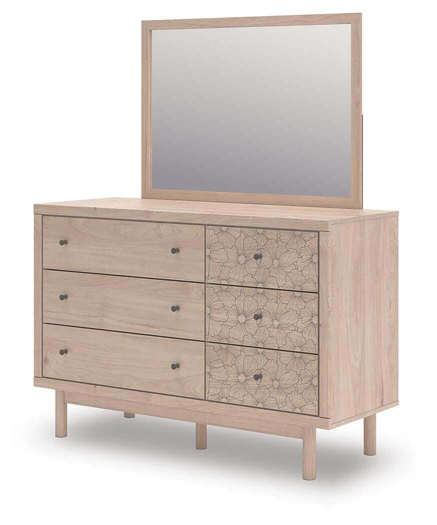 Arloster Dresser and Mirror - PCB1566B1