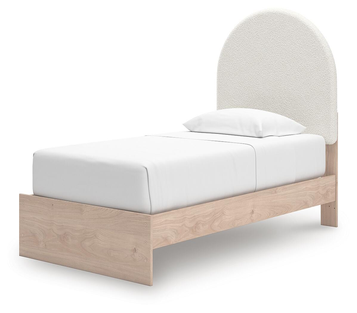 Arloster Twin Upholstered Panel Bed - PCB1566B2