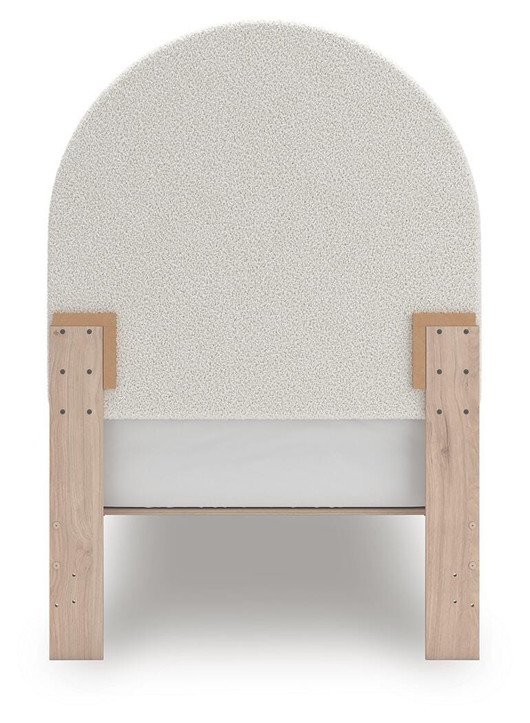 Arloster Twin Upholstered Panel Bed - PCB1566B2