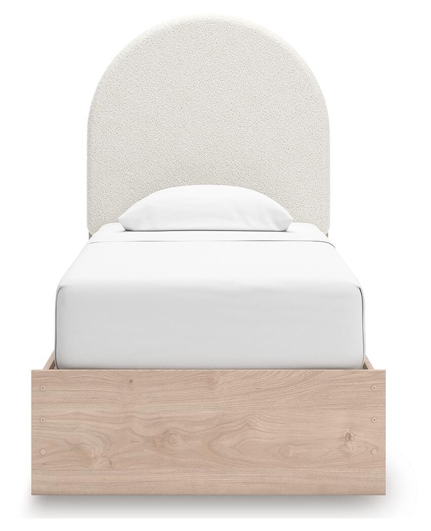 Arloster Twin Upholstered Panel Bed - PCB1566B2