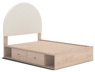 Arloster Full Upholstered Panel Bed with Storage - PCB1566B5
