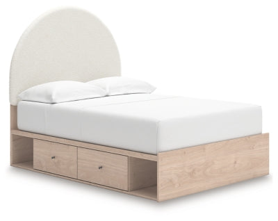 Arloster Full Upholstered Panel Bed with Storage - PCB1566B5