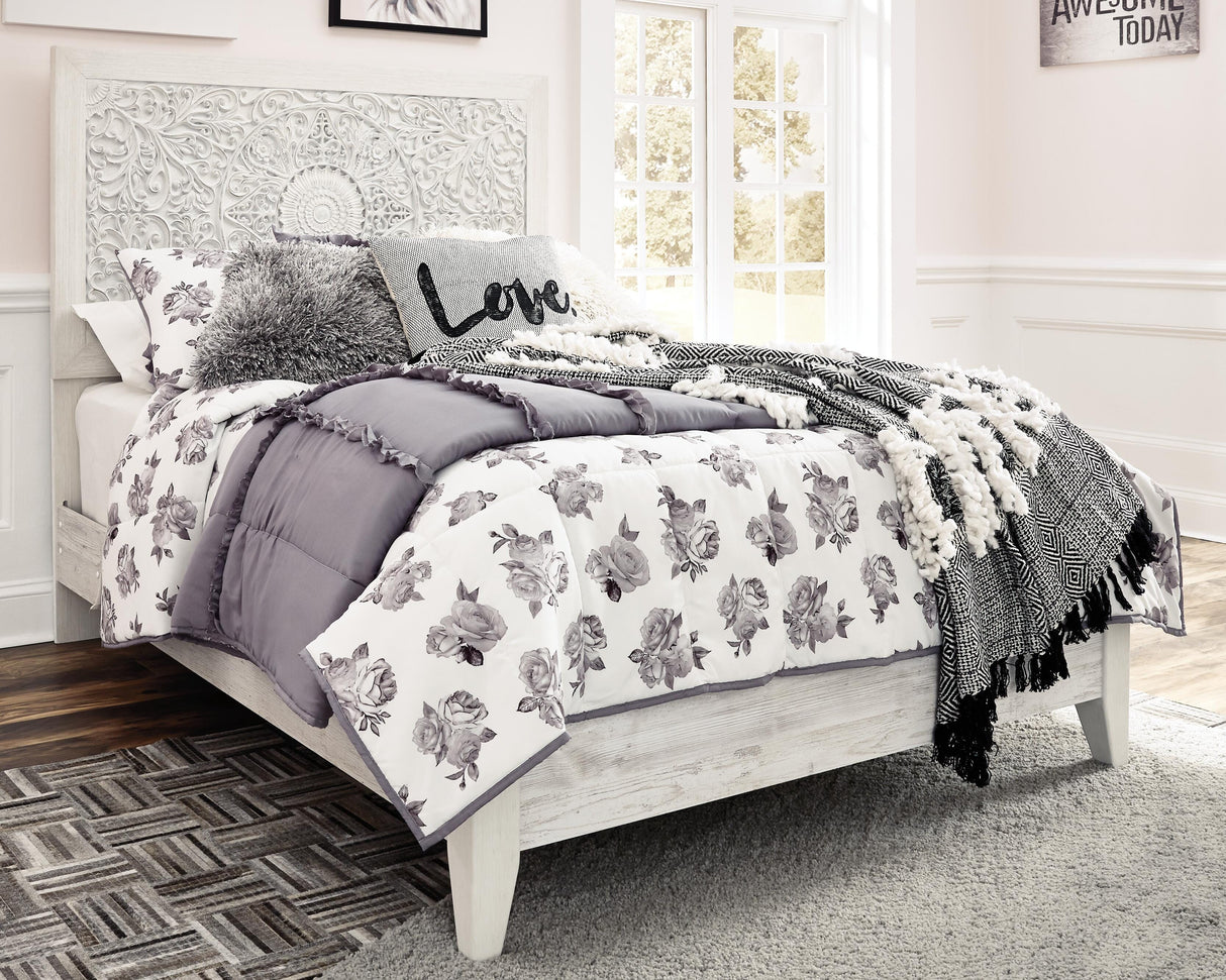 Paxberry Full Panel Bed - B181B2