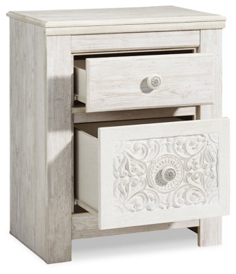 Paxberry Full Panel Bed, Chest and Nightstand - B181B22
