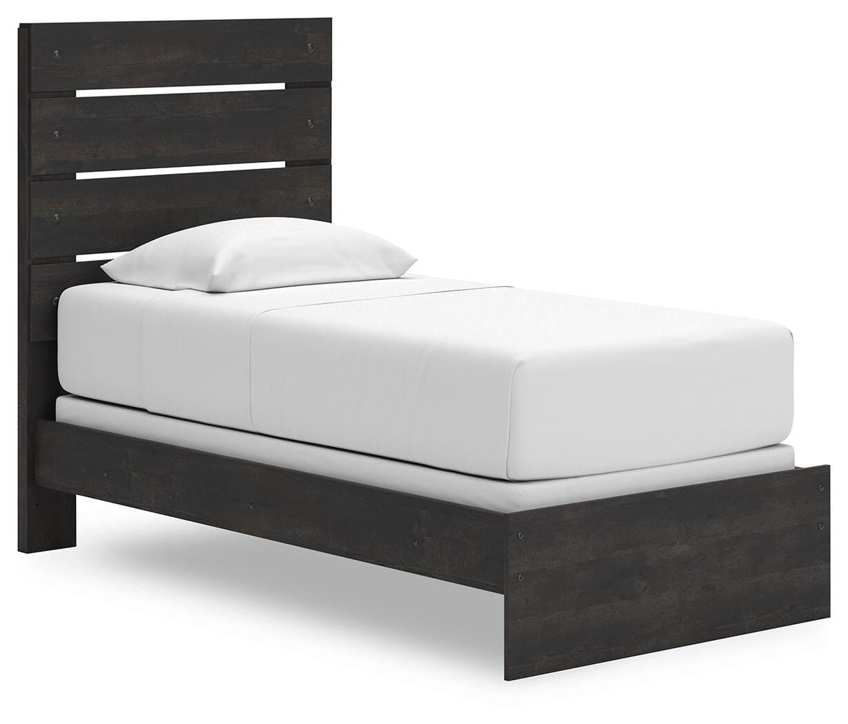 Hollivern Twin Panel Bed, Dresser and Mirror - PCB2108B13
