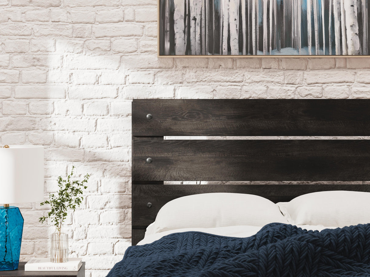 Hollivern Twin Panel Bed, Dresser and Mirror - PCB2108B13