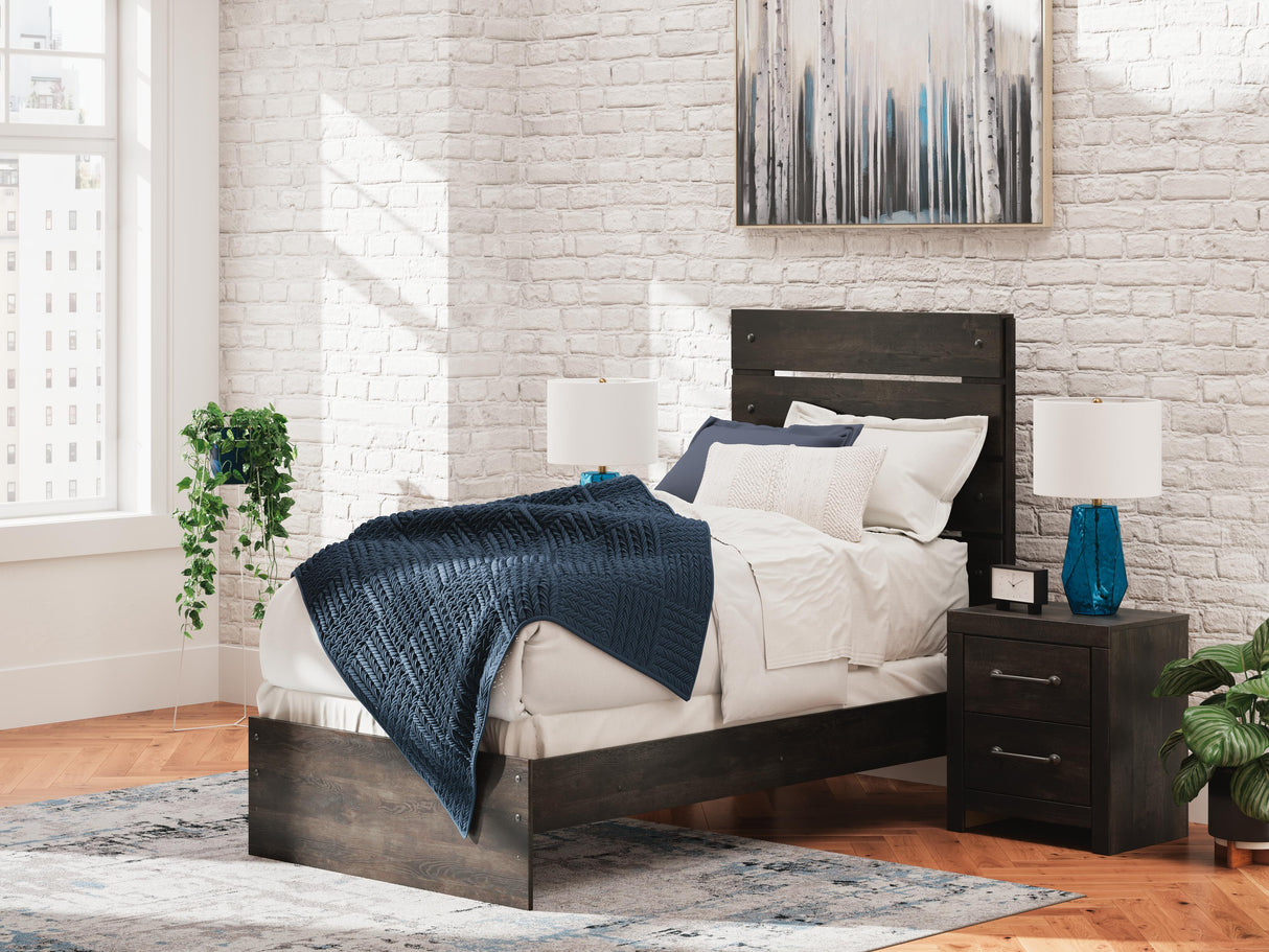 Hollivern Twin Panel Bed - PCB2108B11