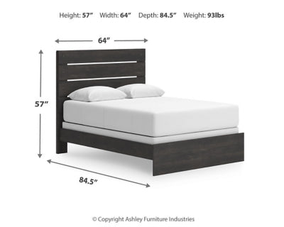 Hollivern Queen Panel Bed - PCB2108B2