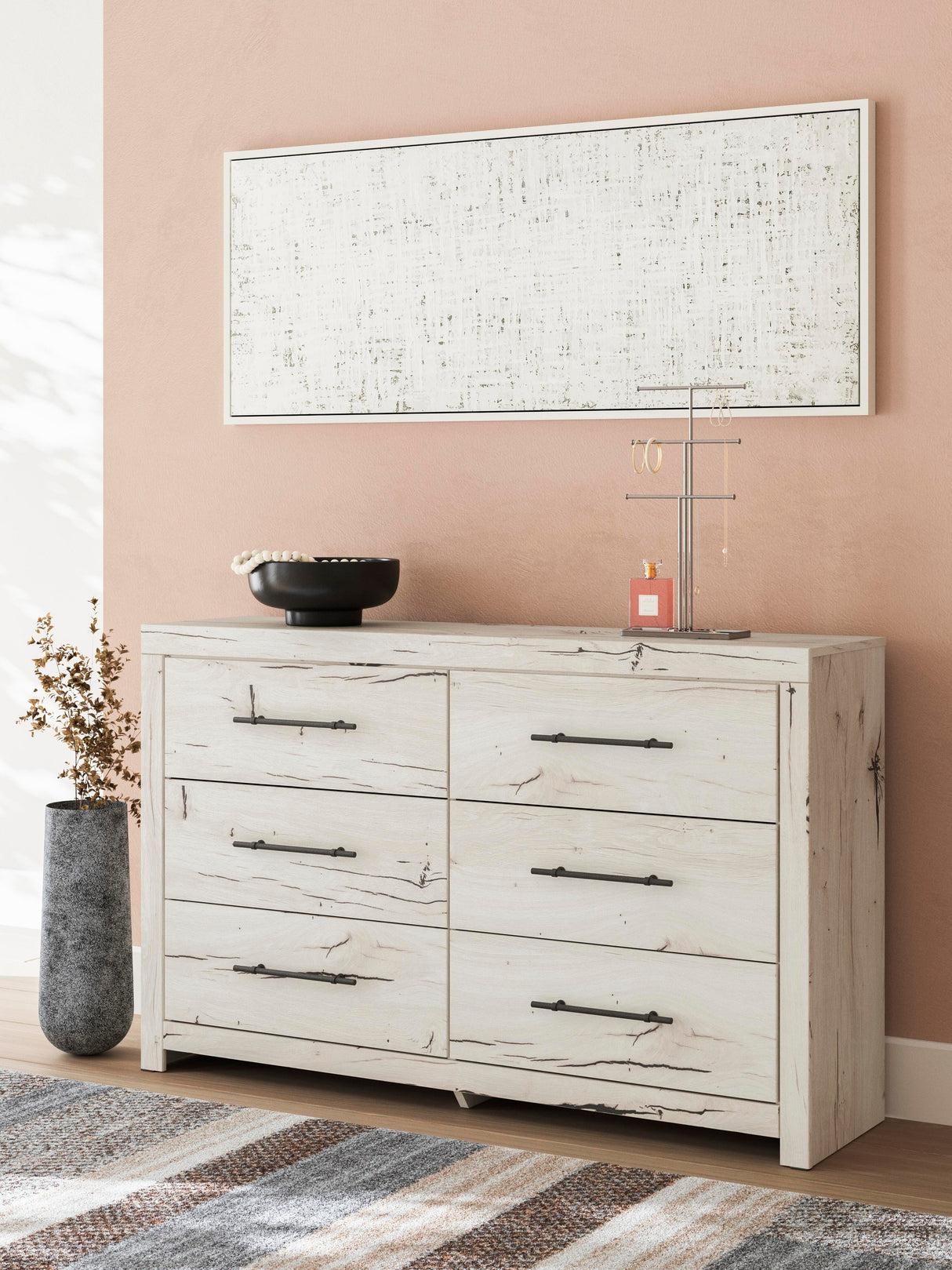 Lawroy King Storage Bed, Dresser and Nightstand - B2310B39