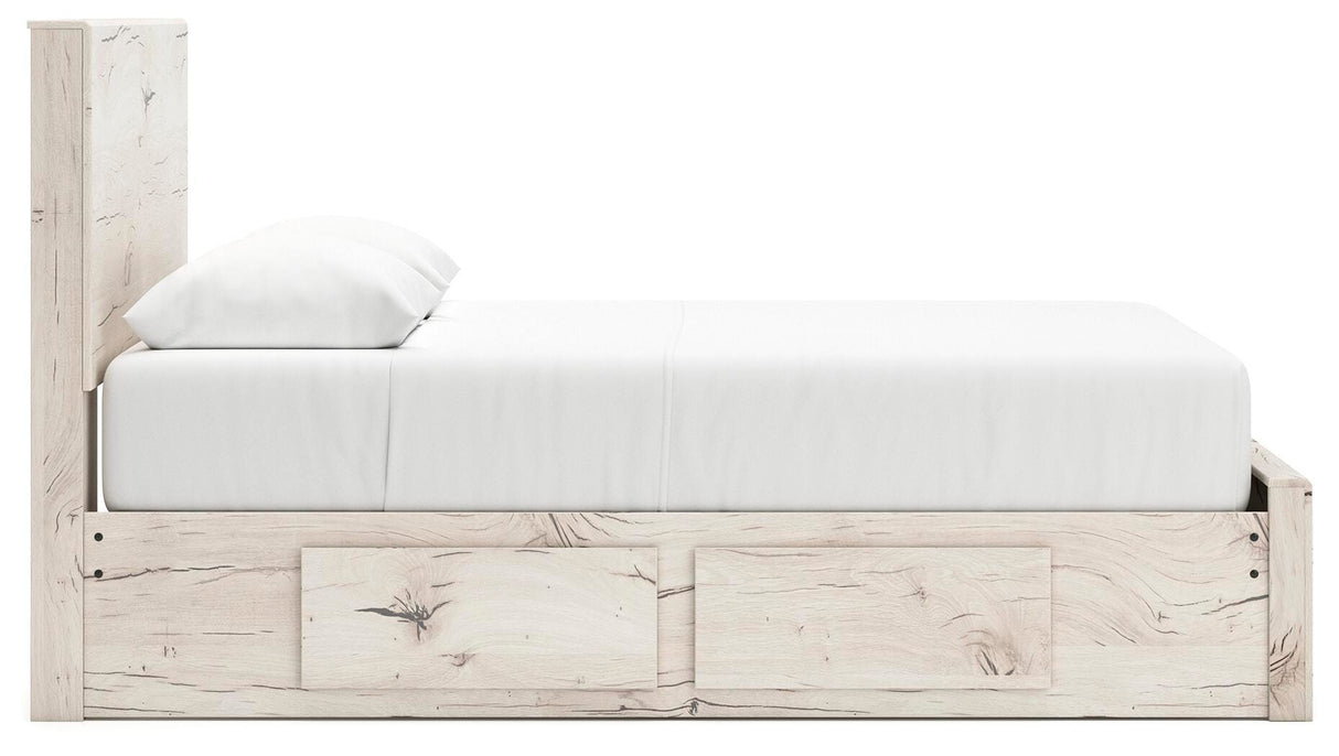 Lawroy Queen Panel Storage Bed, Dresser and Mirror - B2310B30