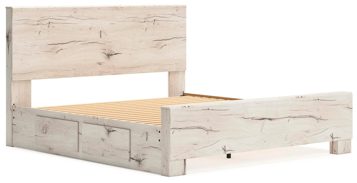Lawroy King Panel Bed with Storage - B2310B12