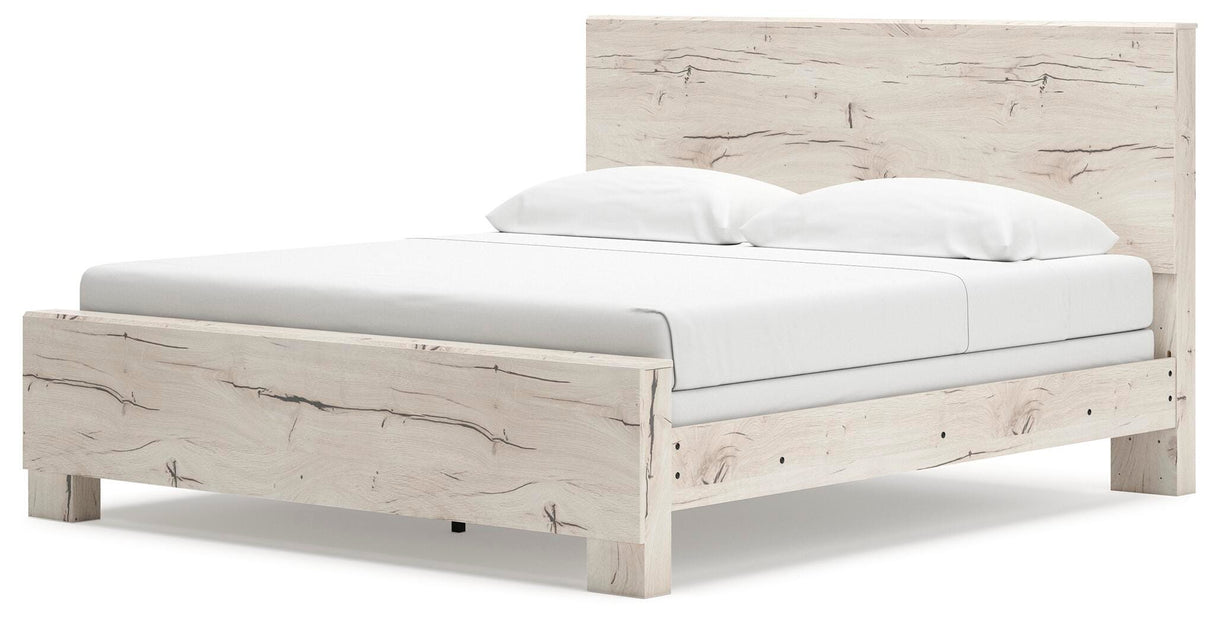 Lawroy King Panel Bed, Dresser, Mirror, Chest and Nightstand - B2310B48