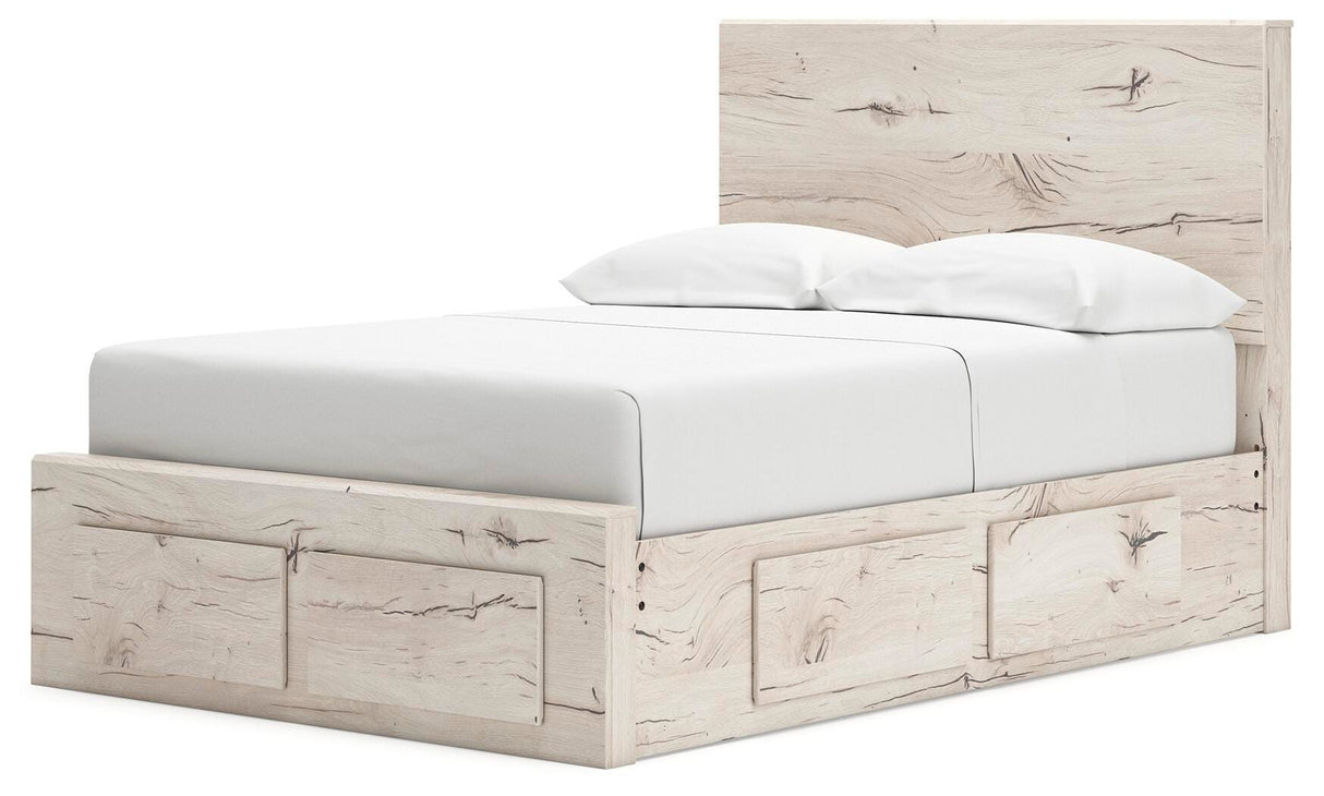 Lawroy Full Panel Storage Bed, Dresser and Mirror - B2310B37