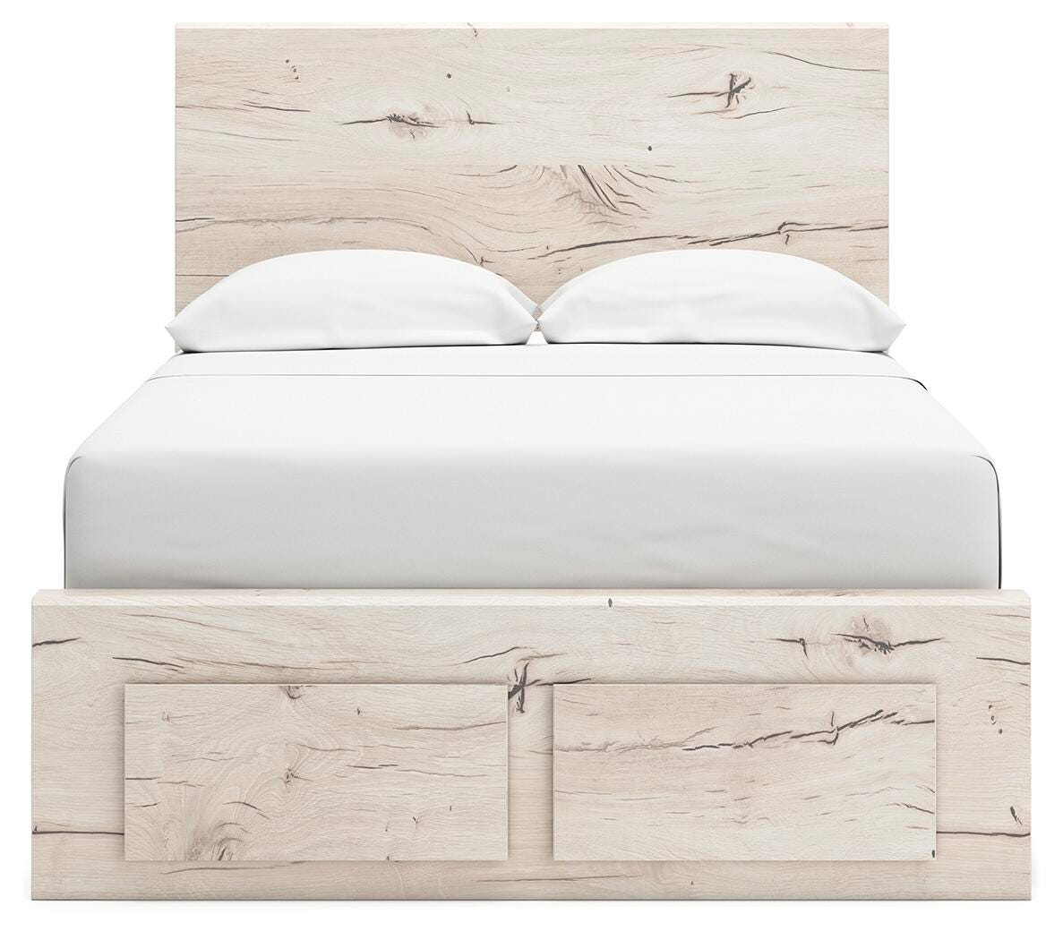 Lawroy Full Panel Storage Bed, Dresser, Mirror and Nightstand - B2310B54