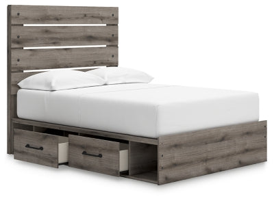 Graystorm Full Panel Storage Bed - PCB2405B16