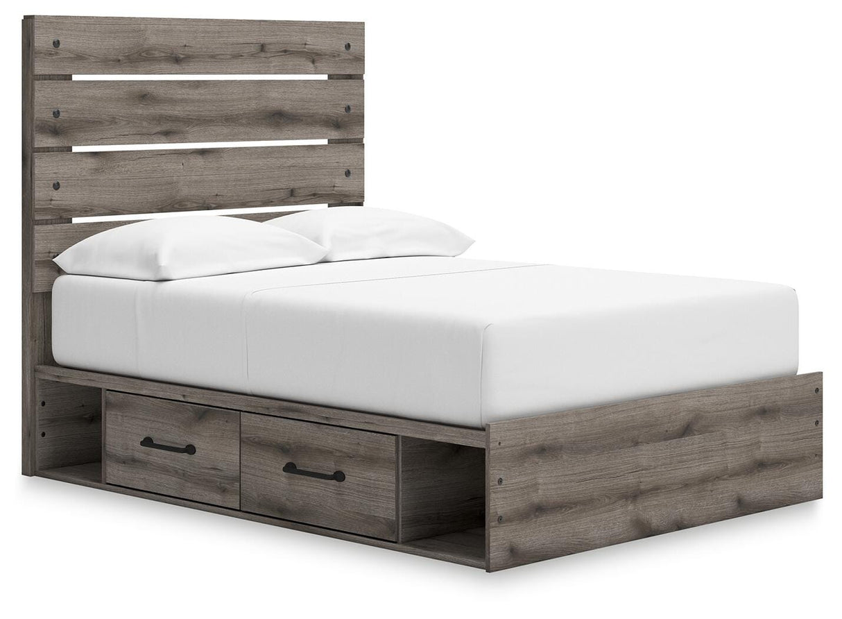 Graystorm Full Panel Storage Bed - PCB2405B16
