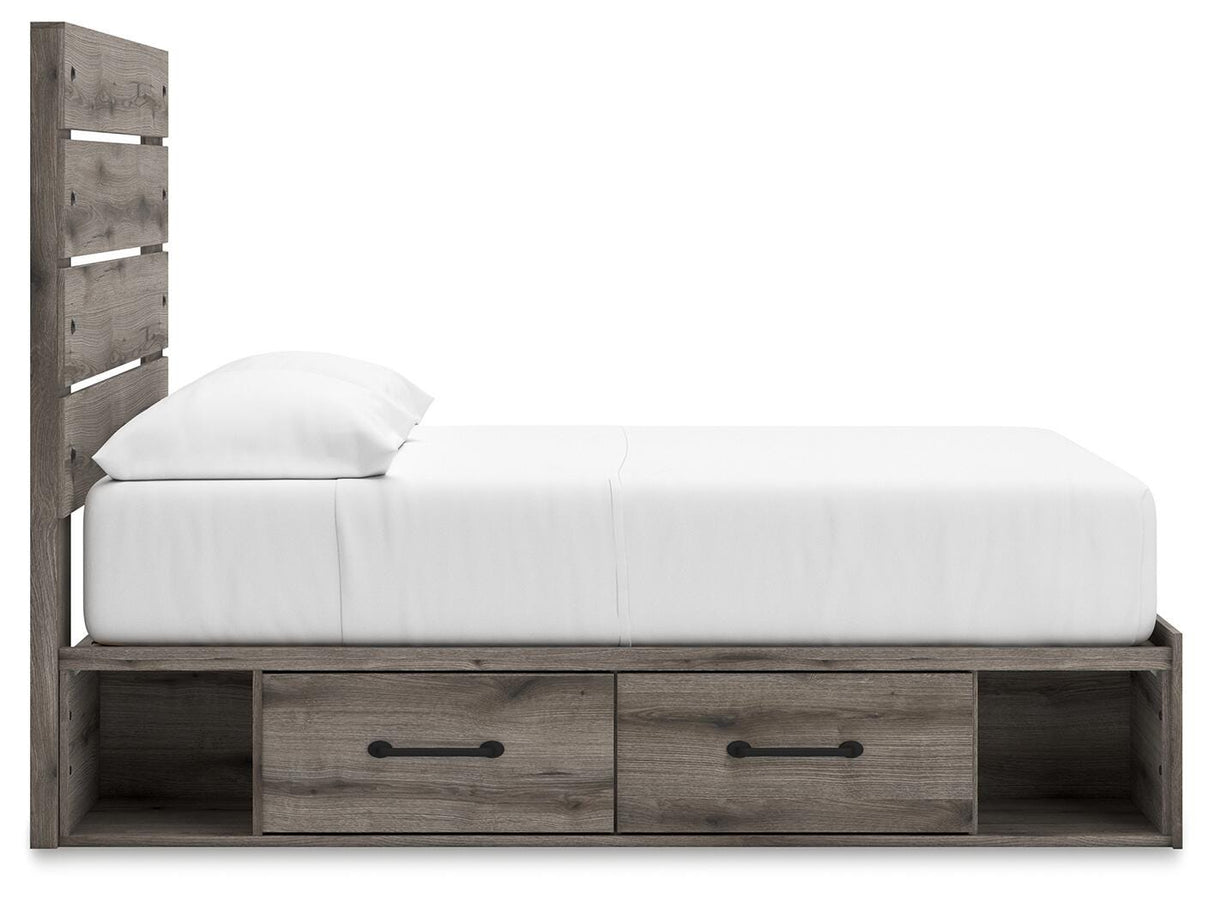 Graystorm Full Panel Storage Bed - PCB2405B16