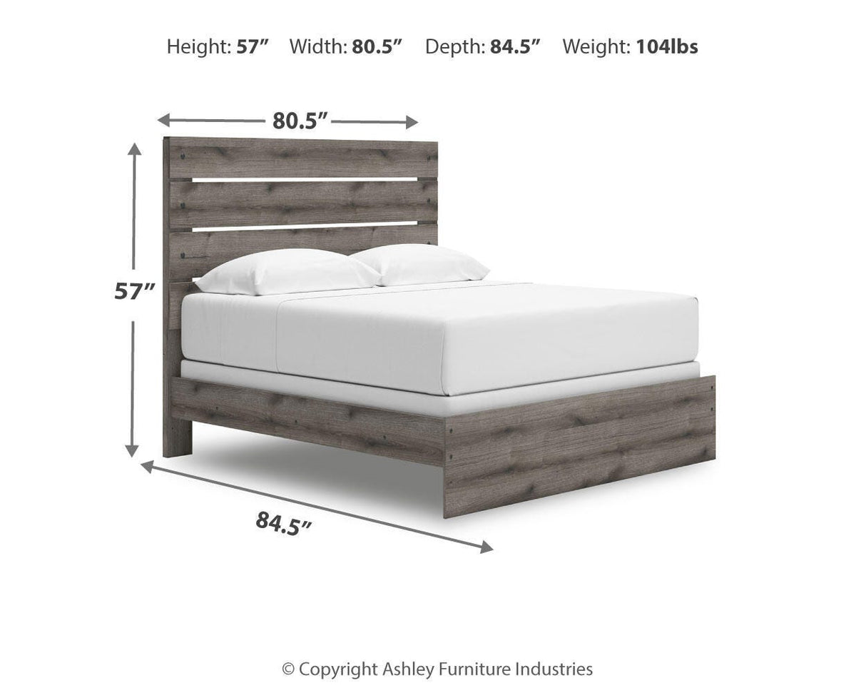 Graystorm King Panel Bed - PCB2405B8