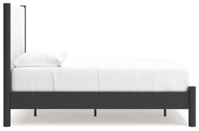 Cadmori Full Upholstered Panel Bed - B2616B3