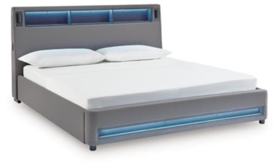 Verishaw King Upholstered Bed - PCB2721B21